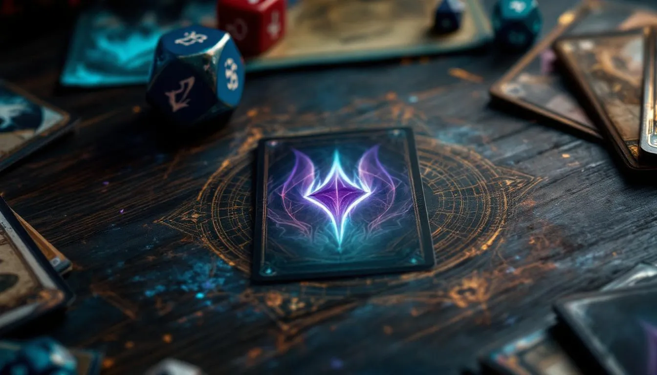 MTG Glory card price spike display with Magic The Gathering cards on wooden table, Premodern format collectibles